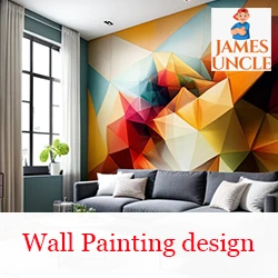 Wall painting design Mr. Sujoy Roy in Amgoria